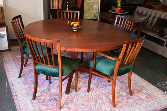A Set of Five Chairs by E.E. Meyer for Binnehuis