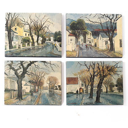 Vintage Wet Street Prints by David Botha