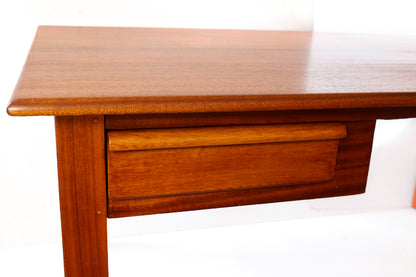 Solid Wood Desk with Two Drawers
