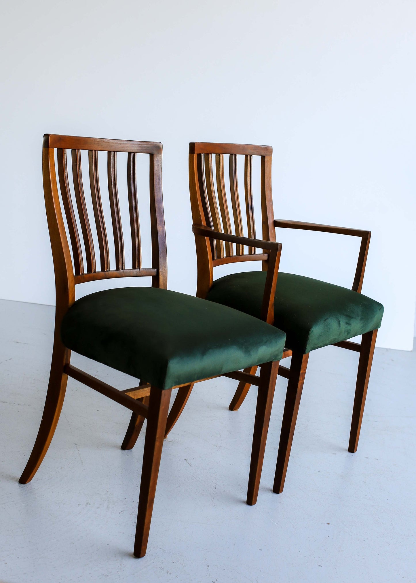 A Set of Five Chairs by E.E. Meyer for Binnehuis