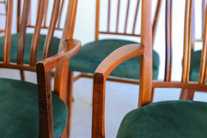 A Set of Five Chairs by E.E. Meyer for Binnehuis