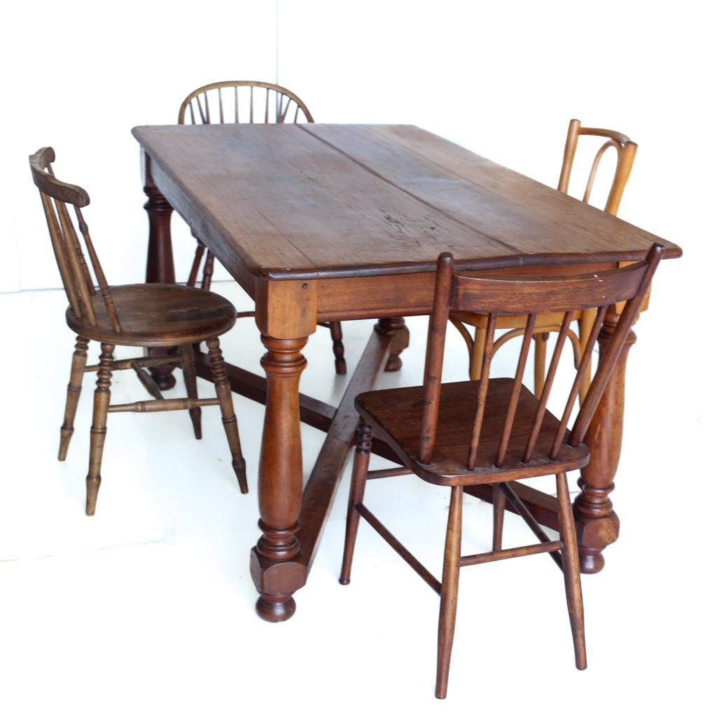 Antique Oak Dining Table