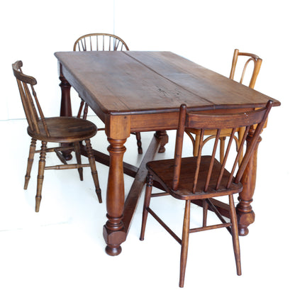 Antique Oak Dining Table
