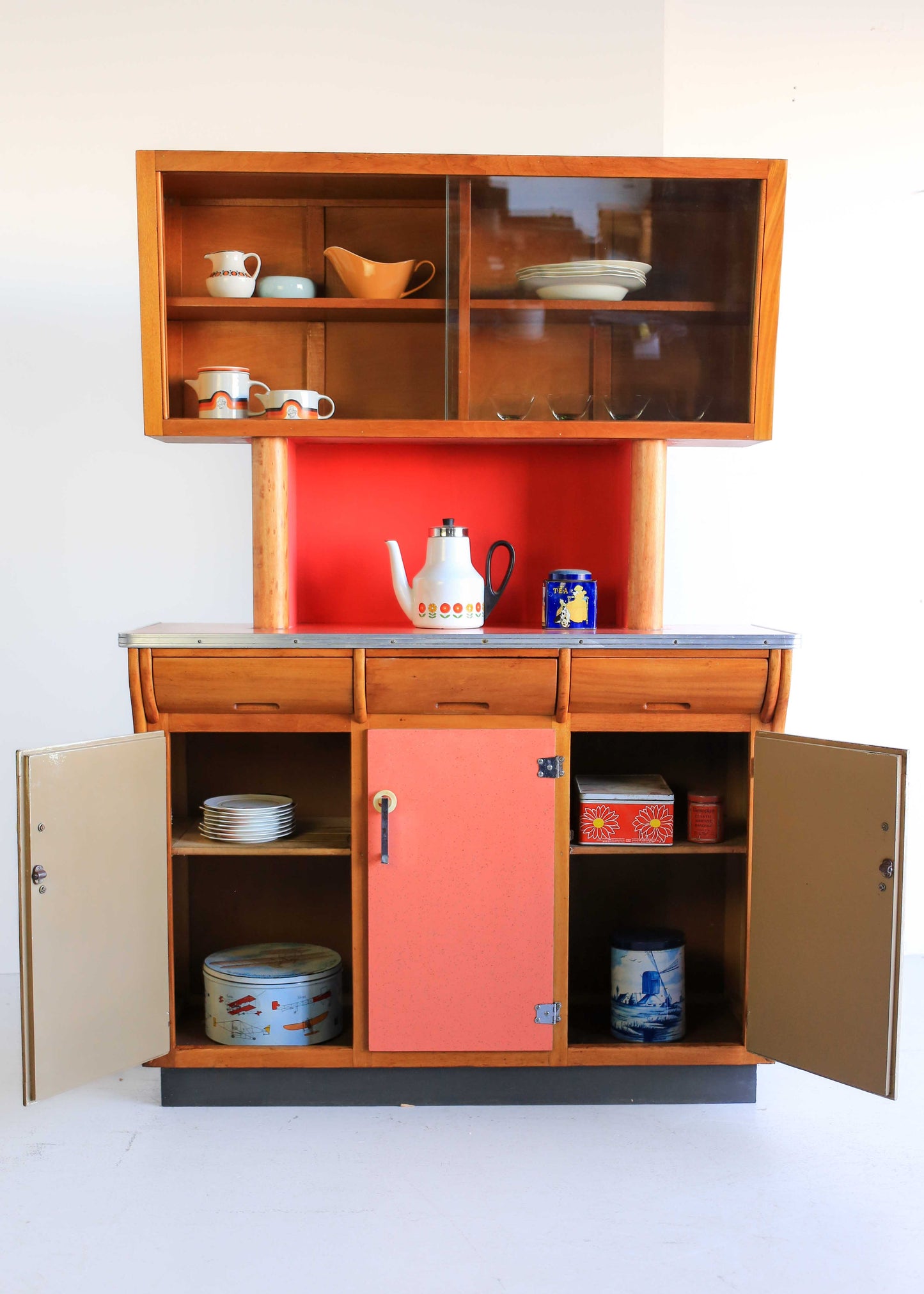 Vintage Tall Kitchen Cabinet