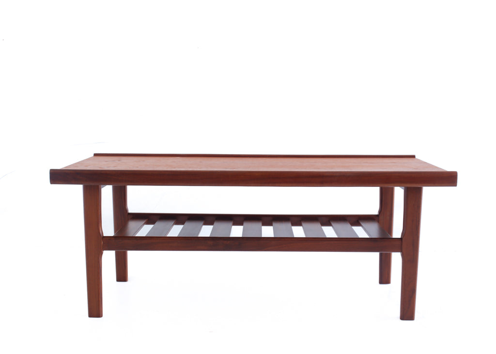 Scandinavian Modern Two Tier Coffee Table