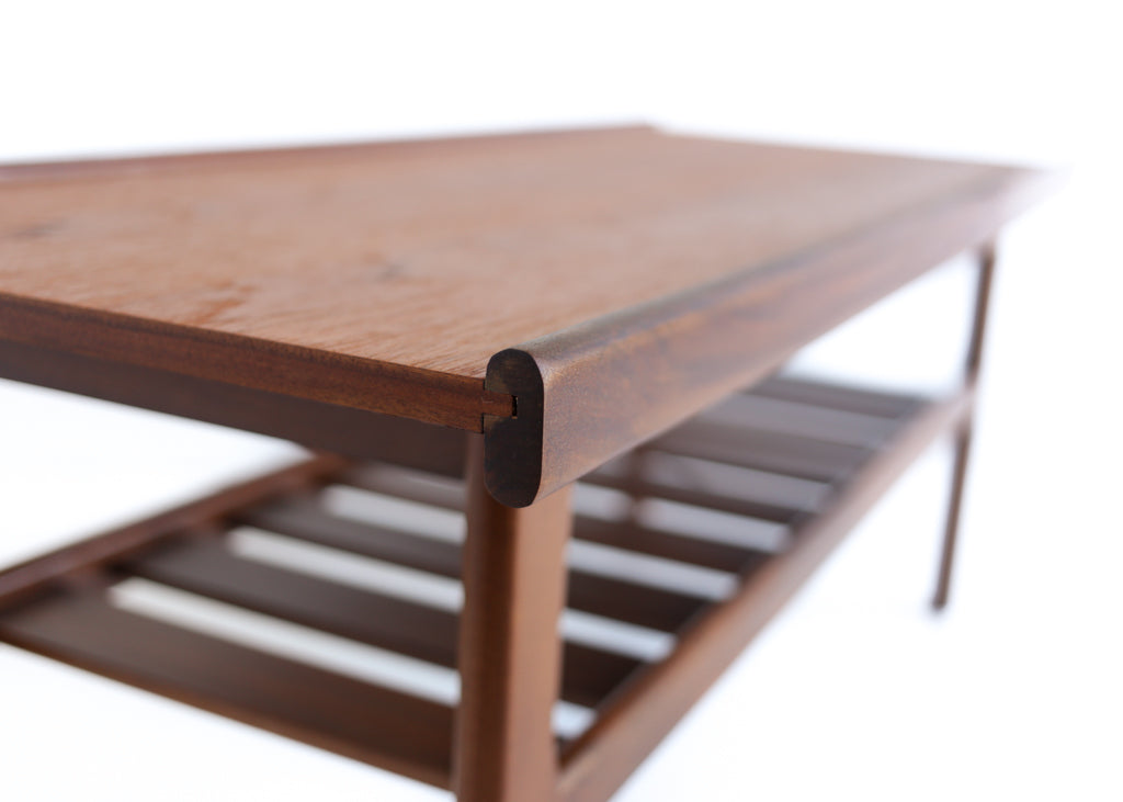 Scandinavian Modern Two Tier Coffee Table