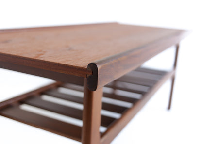 Scandinavian Modern Two Tier Coffee Table