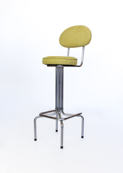 Chrome Frame Bar Stool