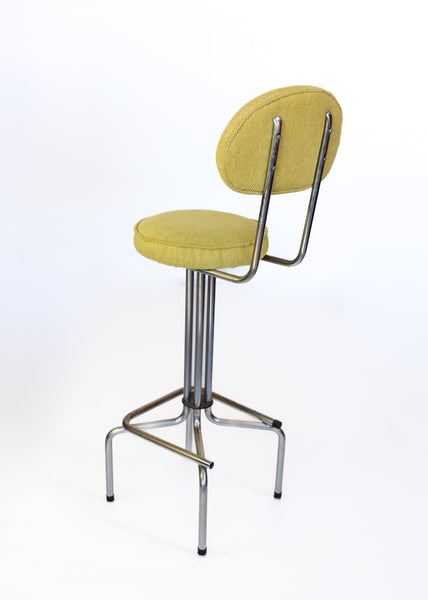 Chrome Frame Bar Stool