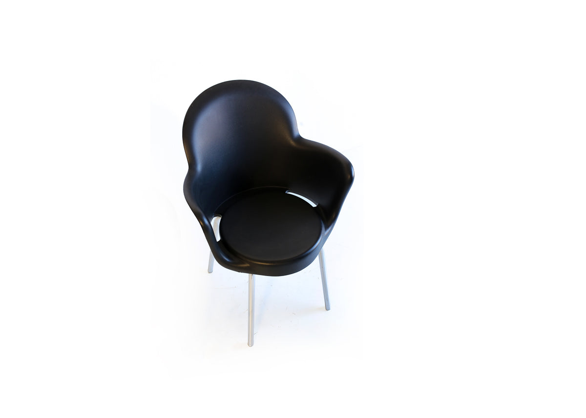 Set of Three Sintesi Gogo Chairs, Italy 1980s