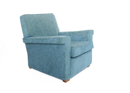 A Pair of Comfortable Mid-century Armchairs