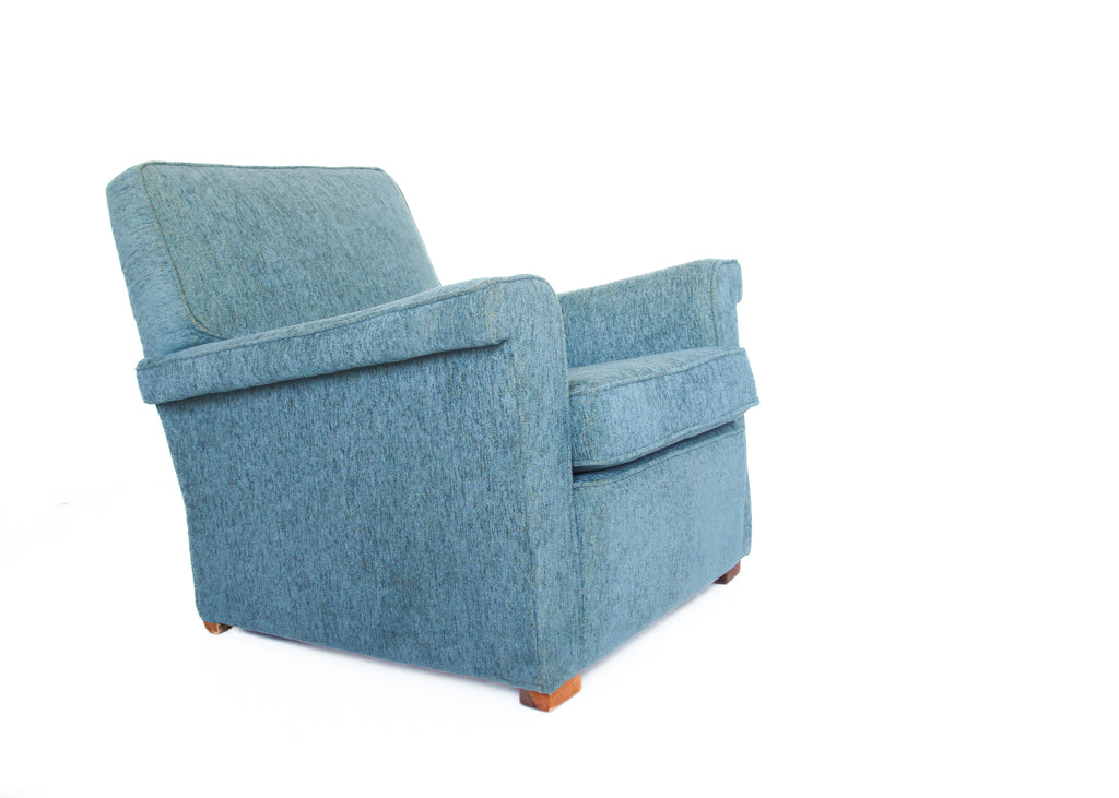 A Pair of Comfortable Mid-century Armchairs