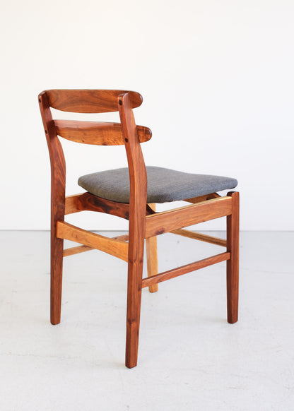 Four Mid-Century Modern Kiaat Chairs