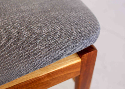 Four Mid-Century Modern Kiaat Chairs