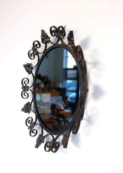 Wrought Iron Mirror