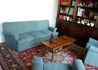 A Pair of Comfortable Mid-century Armchairs