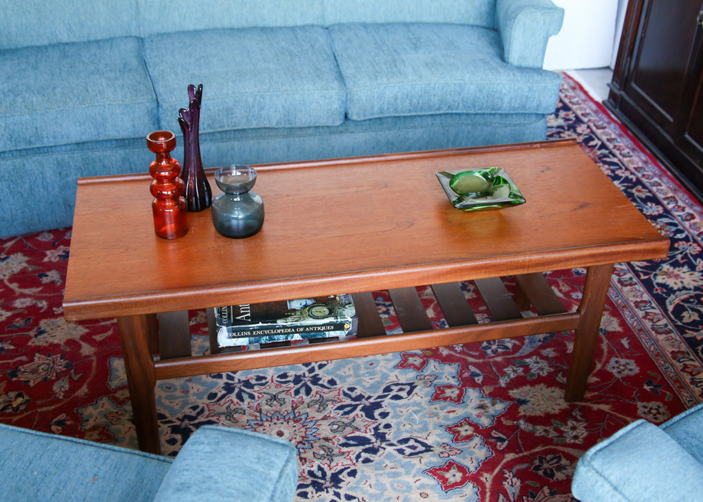 Scandinavian Modern Two Tier Coffee Table