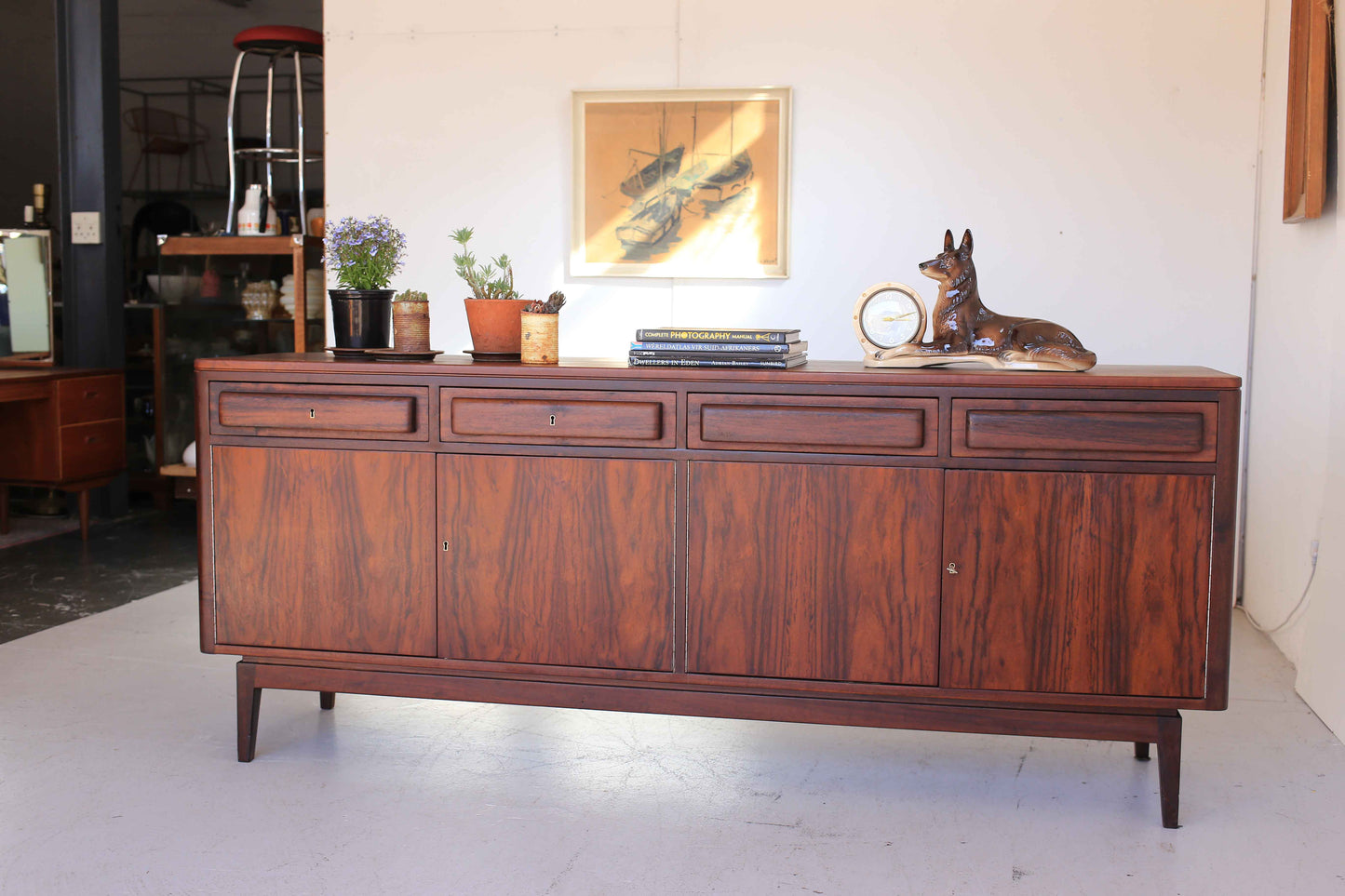 Imbuia Sideboard by EE Meyer for Binnehuis
