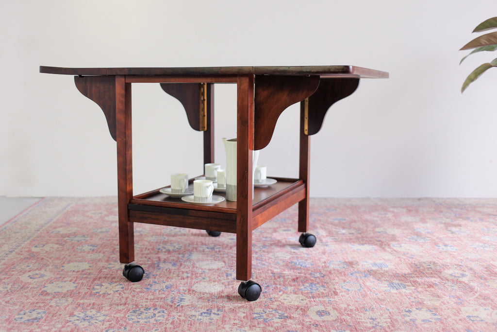 Binnehuis Solid Imbuia Serving Trolley