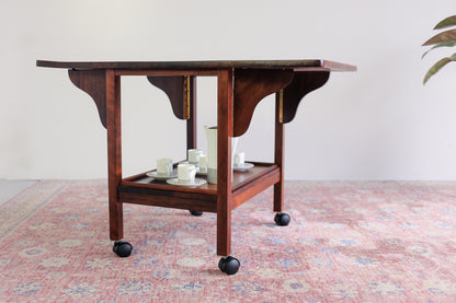 Binnehuis Solid Imbuia Serving Trolley