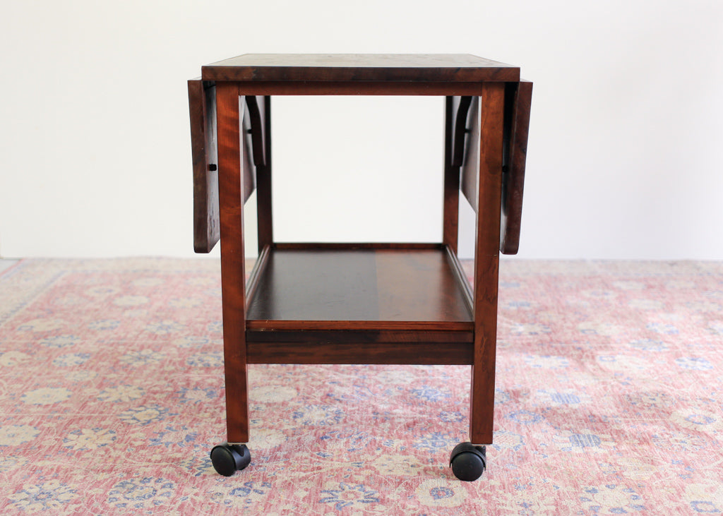 Binnehuis Solid Imbuia Serving Trolley