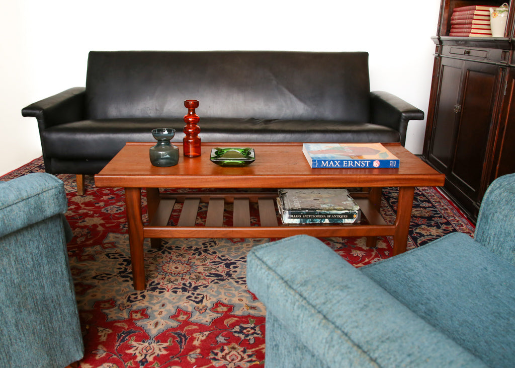 Scandinavian Modern Two Tier Coffee Table