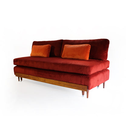 Vintage Style "Let's Pull Up" Sofa