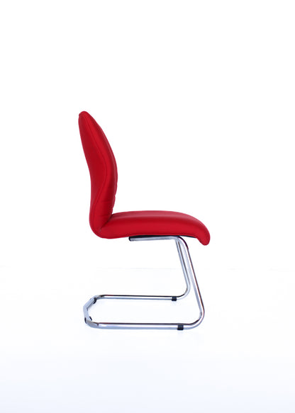 Set of Six Bauhaus Style Cantilever Chairs