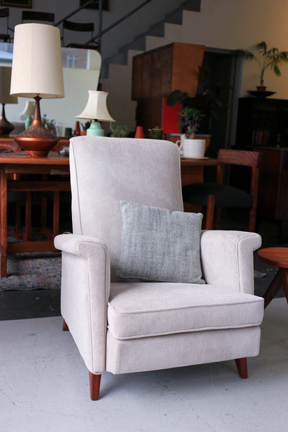 High Back Vintage Modern Chair