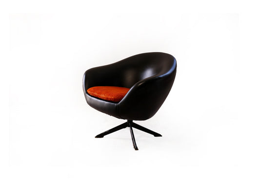 A Pair of 1970s Zodiac Swivel Chairs