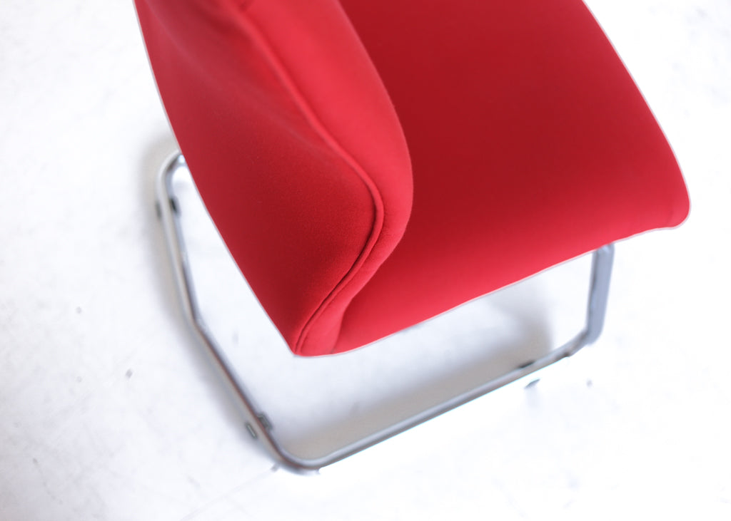 Set of Six Bauhaus Style Cantilever Chairs