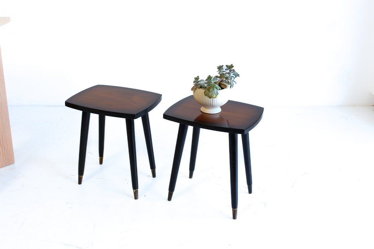 Pair of Mid-century Side Tables