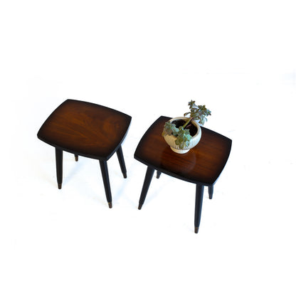 Pair of Mid-century Side Tables