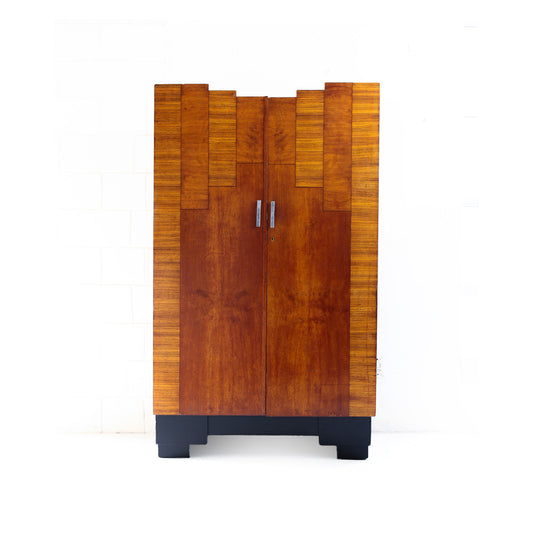 Vintage Art Deco Style Wardrobe