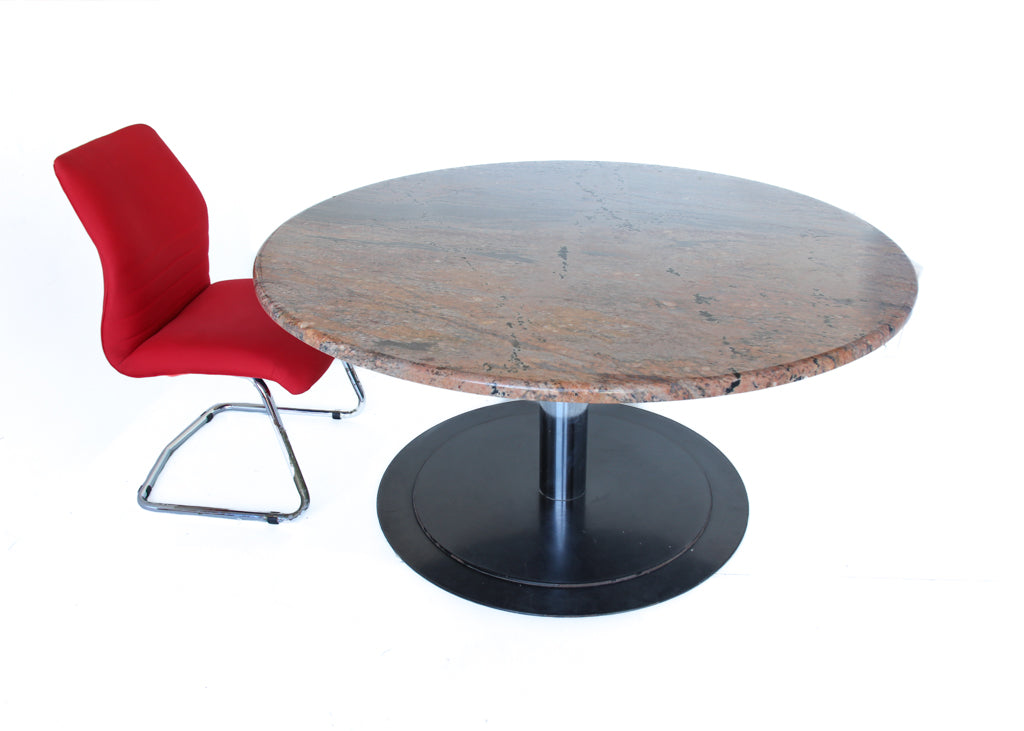 Eight Seater Dining Table with a Granite Top
