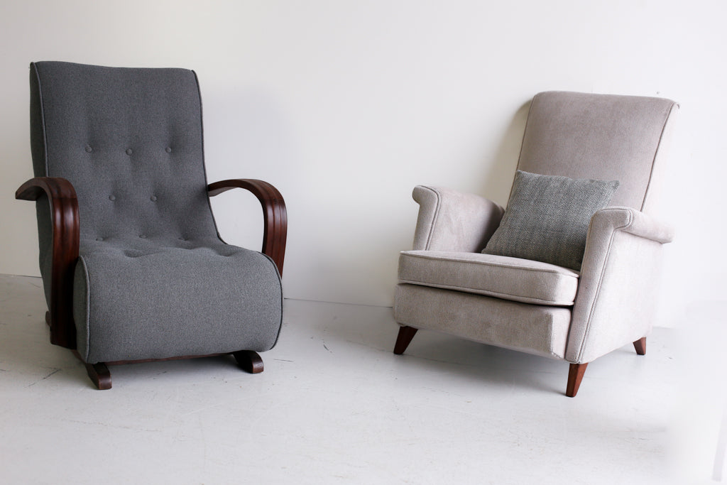 High Back Vintage Modern Chair