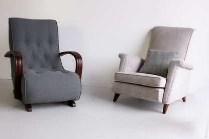 High Back Vintage Modern Chair