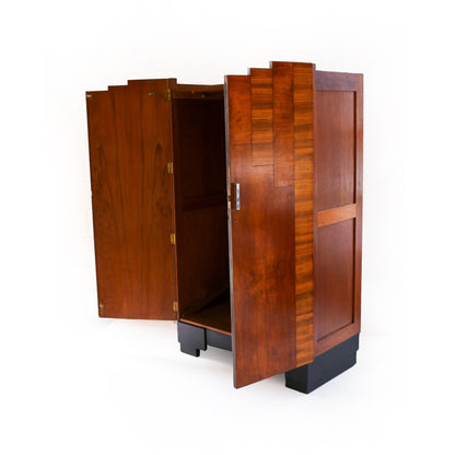 Vintage Art Deco Style Wardrobe