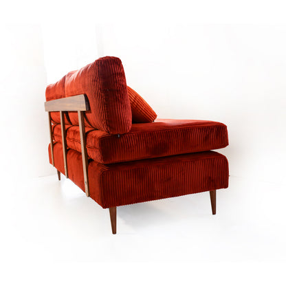 Vintage Style "Let's Pull Up" Sofa