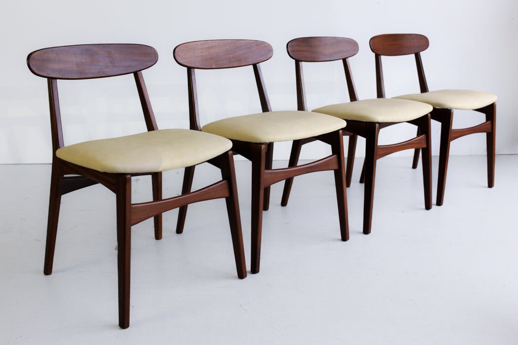 Four Rare DS Vorster Dining Chairs