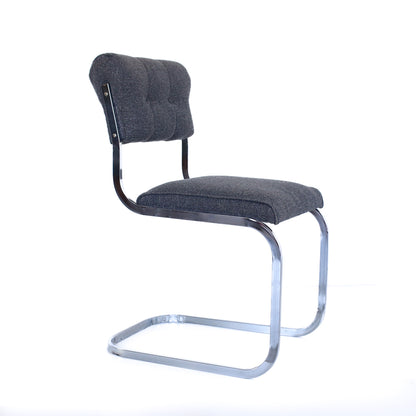 Set of 1970's Cantilever Dining Chairs