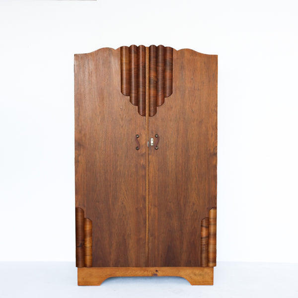 Two Door Art Deco Wardrobe