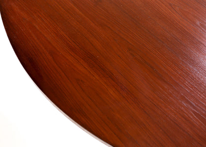 Round Mid-century Dining Table