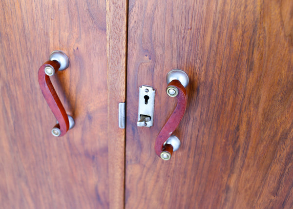 Two Door Art Deco Wardrobe