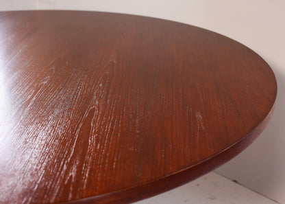 Round Mid-century Dining Table
