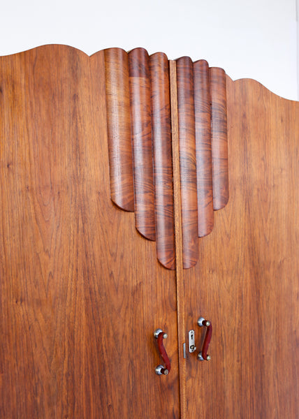 Two Door Art Deco Wardrobe