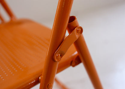 A Pair of Vintage Metal Folding Chairs