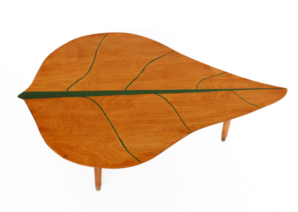 MCM Style Leaf Coffee Table