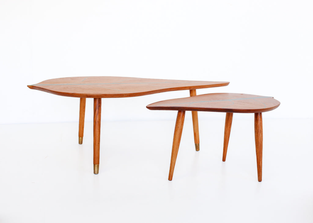 Caleb's Leaf Coffee and Side Tables - priced per item