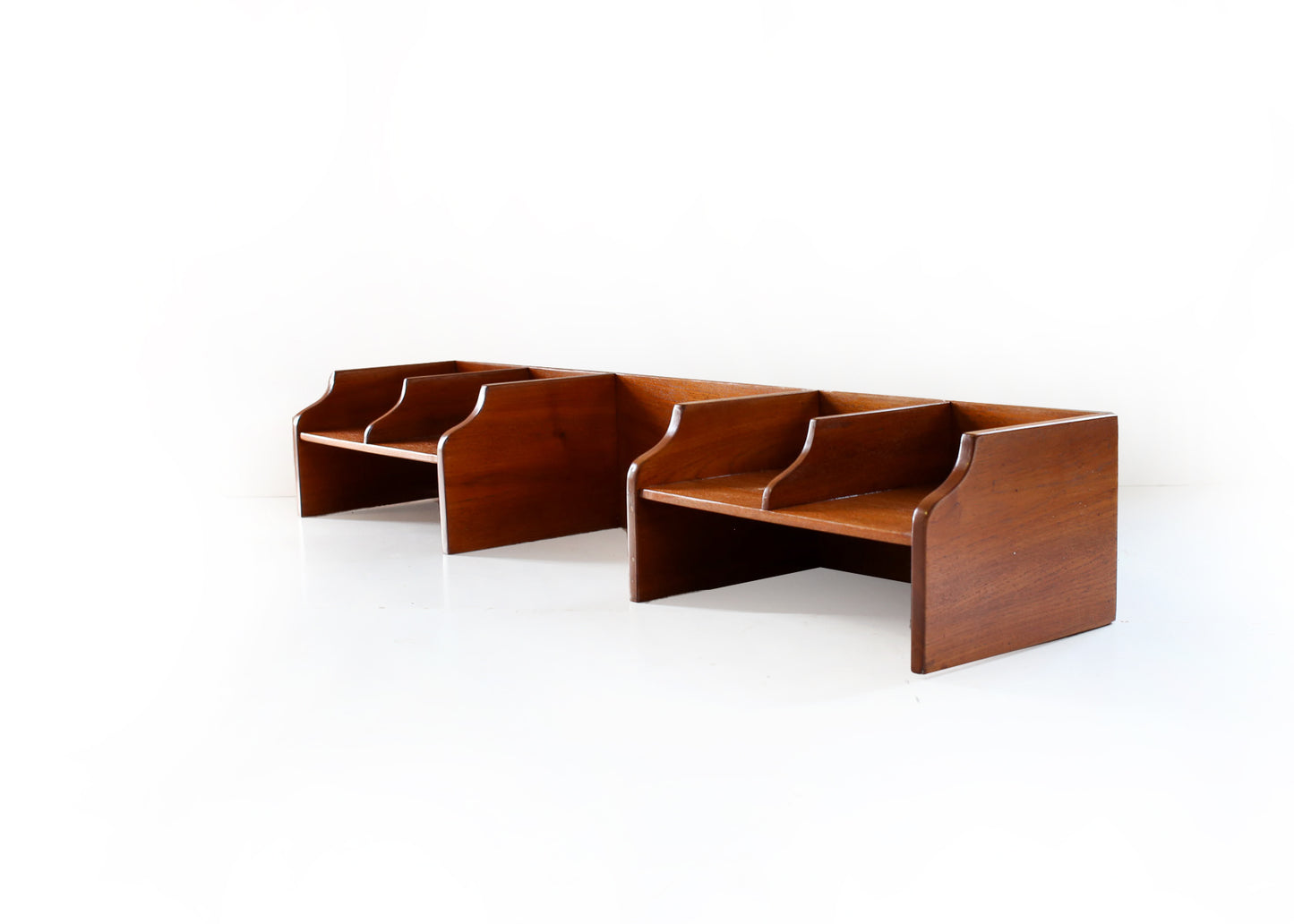 Vintage Desk Filing Shelf